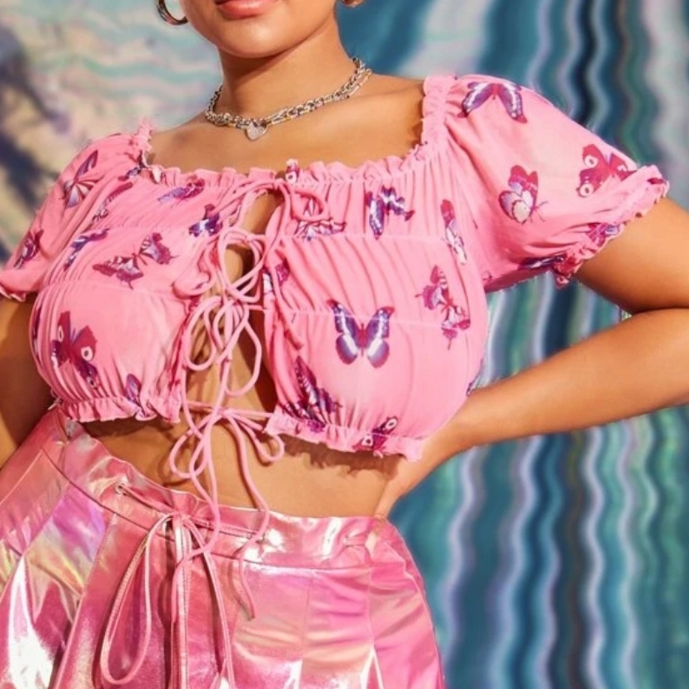 Butterfly Tie Top
